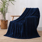 Blue Throw Blanket 50"×60" inches Gifts - Image 2