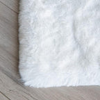 ORINOVA White Faux Fur Rug 5x7 Rugs - Image 6