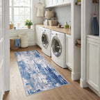 Washable Area Rugs 3x6 Non-Slip Modern Abstract Soft - Image 3