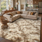 6x9 Ft Large Shag Rugs for Living Room Decor, Tie-Dyed Ultra Soft Fluffy Furry - Image 2