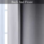 SimpleHome Ombre Room Darkening Curtains - Image 4