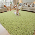 Rugs for Living Room 5x8, Alfombras para Salas Shag Large Plush Soft Area Rug by Junhejiamei