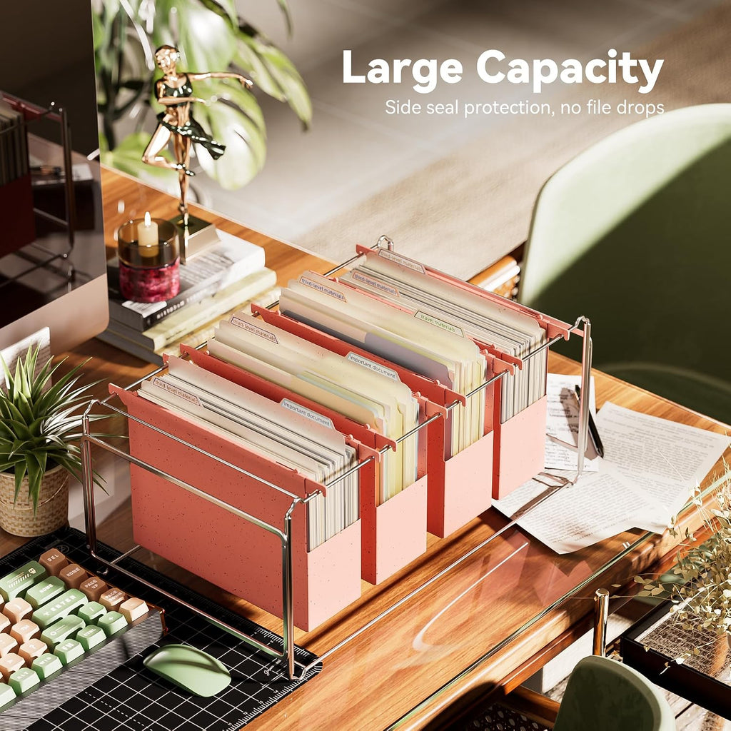 EcoStash Wheat Straw Expanding Hanging File Folders