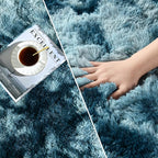 Deerhoo Shag Area Rug, 4 X 6 Tie-Dyed Plush Fuzzy Rugs - Image 4