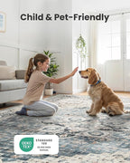 AMADA HOMEFURNISHING 2x4 Washable Area Rug, Low-Profile Entryway Rug - Image 2