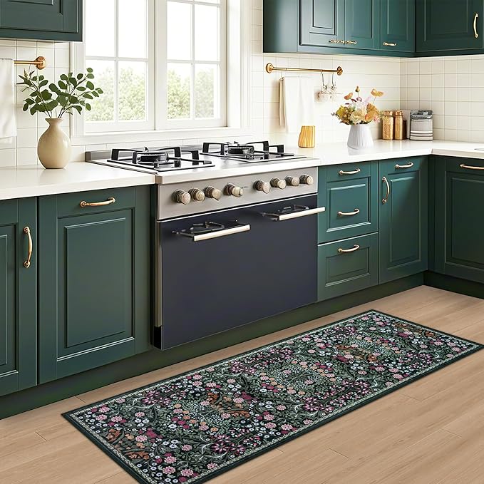 Runner Rug for Entryway: 2x6 Kitchen Rugs Non Slip Washable Ultra-Thin Soft - Image 6