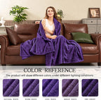 inhand Fleece Throw Blanket, Super Soft Fuzzy Blanket - Image 5