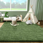 Ophanie Gray Green Rug Grass Area Rugs - Image 3