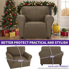 ZNSAYOTX Super Stretch Chair Slipcover Universal Sofa Chair Covers - Image 2