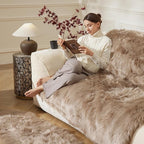Ashler faux fur rug, Fluffy Shaggy Area Rug Ultra Soft 3 x 5 Feet Rectangle Fur - Image 3