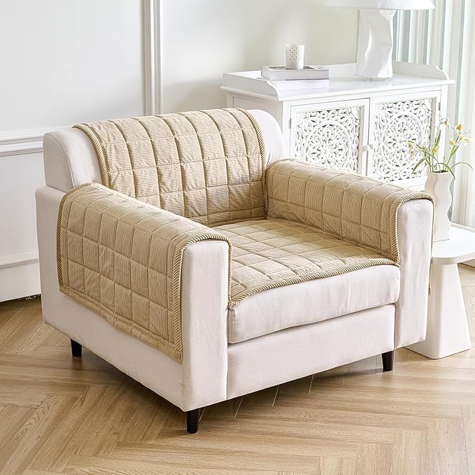 Couch Covers for Dogs Washable, Non Slip Couch Covers for Loveseat Sofa Pet - Image 4