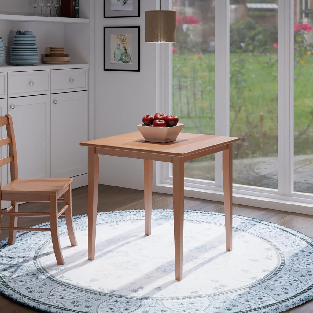 Winsome Groveland Wooden Square Dining Table, Light Oak, 29"