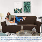 ZNSAYOTX 1 Piece Jacquard Couch Covers - Image 2