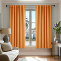 Deconovo Blackout Curtains for Kitchen Window Back Tab and Rod Pocket Curtains by Deconovo