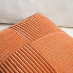 Fancy Homi 2 Packs Orange Fall Decorative Throw Pillow Covers 16x16 Inch - Image 3