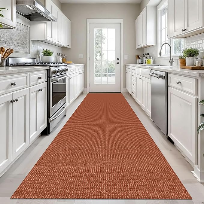 KOZYFLY Long Runners for Hallways 3x12 ft Washable Kitchen Runner Non Slip - Image 2