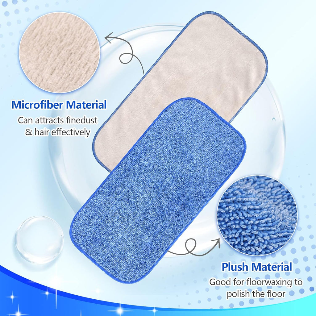 Microfiber Cleaning Cloth Compatible with MR SIGA Microfiber Mop