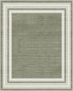 OPPODREAM Border Soft Area Rugs 8x10, Washable Brown Rug - Image 9