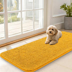OLANLY Dog Door Mat for Muddy Paws 47x20, Absorbs Moisture and Dirt, Absorbent by OLANLY