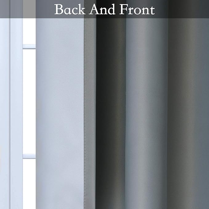 SimpleHome Ombre Room Darkening Curtains - Image 4