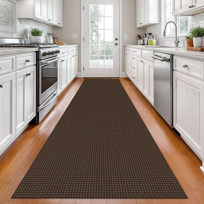 KOZYFLY Long Runners for Hallways 2.6x12 ft Washable Kitchen Runner Non Slip - Image 2