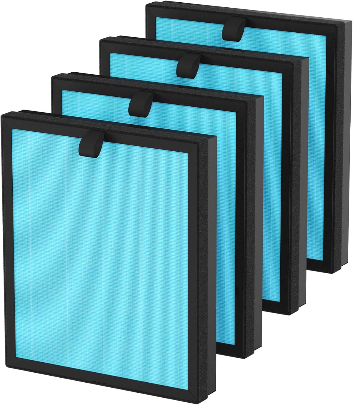 4 Pack MK07 Air Filter Replacement Compatible with AROEVE MK07 Air Purifier
