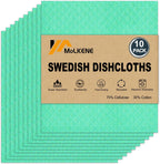 MoLKENE Swedish Dishcloths for Kitchen, 10 Pack Reusable Paper Towels