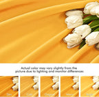 MIULEE Yellow Back Tab Blackout Curtains 102 Inch Long 2 Panels Set - Image 8