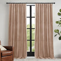 RYB HOME Blush Velvet Curtains by RYBHOME