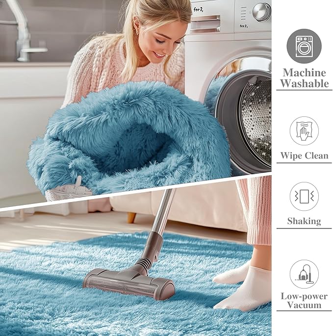 OLANLY 9x12 Machine Washable Large Area Rugs - Image 2