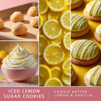 ScentSationals Iced Lemon Sugar Cookies Scented Wax Melts 10oz (24 Cubes)