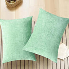 CaliTime Throw Pillow Covers Decorative 20 X 26 Inches Pack of 2 Cozy Chenille - Image 5