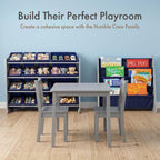 Humble Crew Kids Bookshelf, Montessori Front Facing Toddler Bookcase 4 Tier