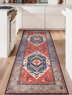 SERISSA Boho Kitchen Runner Rug, 3x7 Washable Non-Slip Runner Rug - Image 7