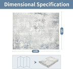 Washable Rugs 8x10 Area Rugs for Living Room - Image 2