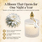 VIONAMI Queen of The Night Rare Flower Fragrance Luxury Scented Candle Gift