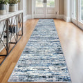 Lansny Modern Abstract Runner Rug 2.6x12 by lansny
