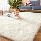 OLANLY 6x7 Area Rugs for Living Room Bedroom, Machine Washable Soft Fluffy by OLANLY