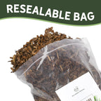 100% Natural Pine Bark Mulch Nuggets (8 Quarts), Small Mulch Chips for Indoor/Outdoor Container Gardening, Ideal for Soil Supplement, Houseplant Mulch