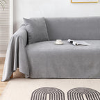 Couch Cover for Sofa Pet Friendly, Light Gray 71" x 134"