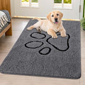 Smiry Dog Door Mat for Muddy Paws, Absorbent Dirt Trapper Non Slip Quick Dry by Smiry