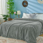 inhand Grey Fleece Queen Blanket by inhand