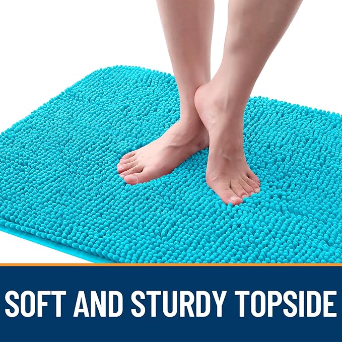 OLANLY Dog Door Mat for Muddy Paws 59x32, Absorbs Moisture and Dirt, Absorbent - Image 4