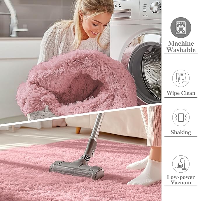 OLANLY 8x10 Machine Washable Large Area Rugs - Image 2