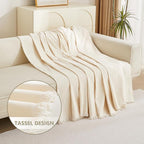 MYSKY HOME Couch Cover 3 Cushion Sofa - Image 3