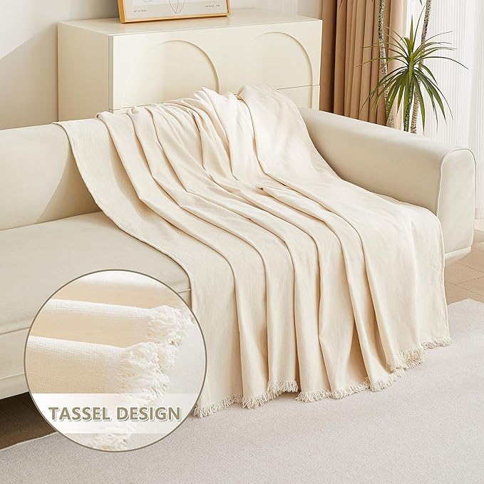 MYSKY HOME Couch Cover 3 Cushion Sofa - Image 3
