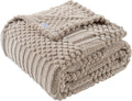 50x70 Inch Brown Throw Blanket by Unknown