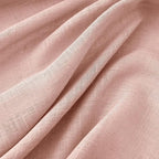 MIULEE Blush Pink Linen Curtains 96 Inches Long 2 Panels - Image 4