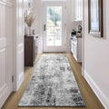 Ompaa Runner Rug for Hallways Kitchen Runner Rug Non Slip 2'6''x8' Washable by OmpaaHomeDecor