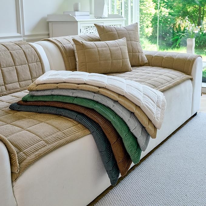 Couch Covers for Dogs Washable, Non Slip Couch Covers for Loveseat Sofa Pet - Image 3
